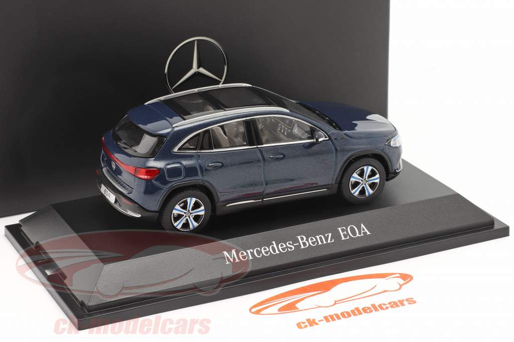 Mercedes-Benz EQA (H243) Anno di costruzione 2021 denim blu 1:43 Herpa