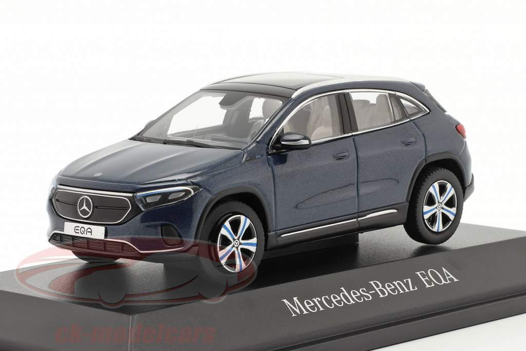 Mercedes-Benz EQA (H243) Anno di costruzione 2021 denim blu 1:43 Herpa