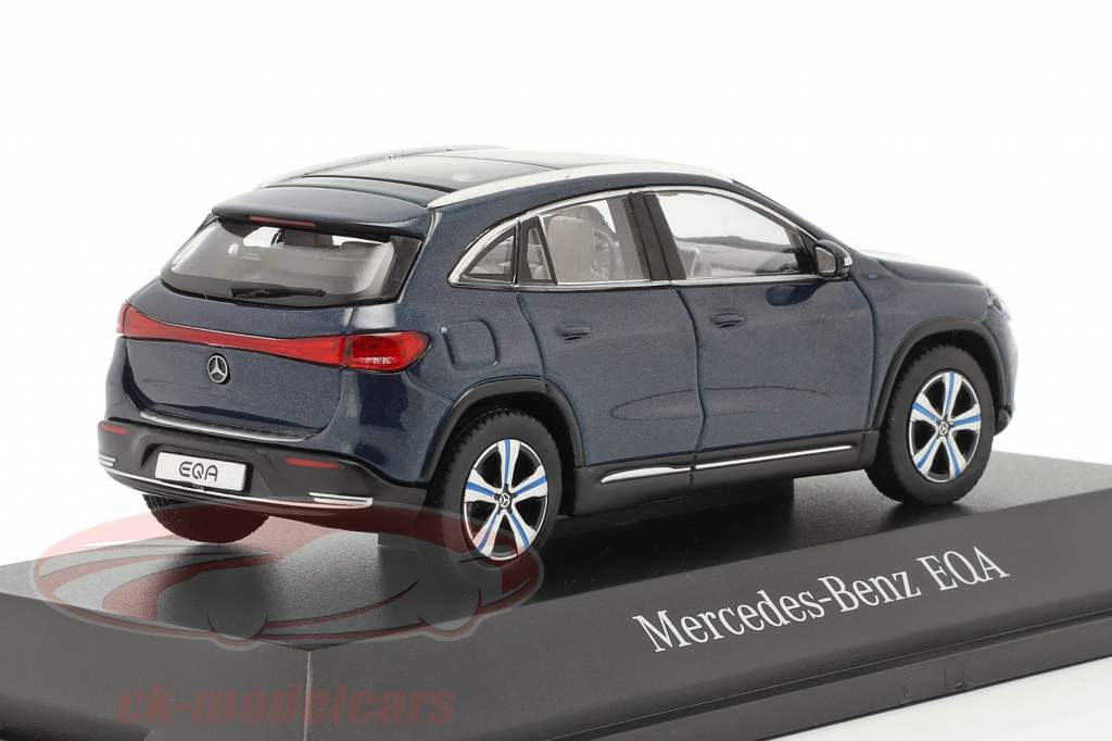Mercedes-Benz EQA (H243) Anno di costruzione 2021 denim blu 1:43 Herpa