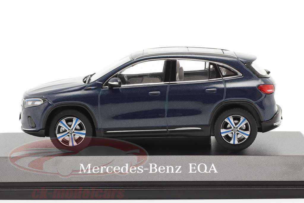 Mercedes-Benz EQA (H243) Anno di costruzione 2021 denim blu 1:43 Herpa