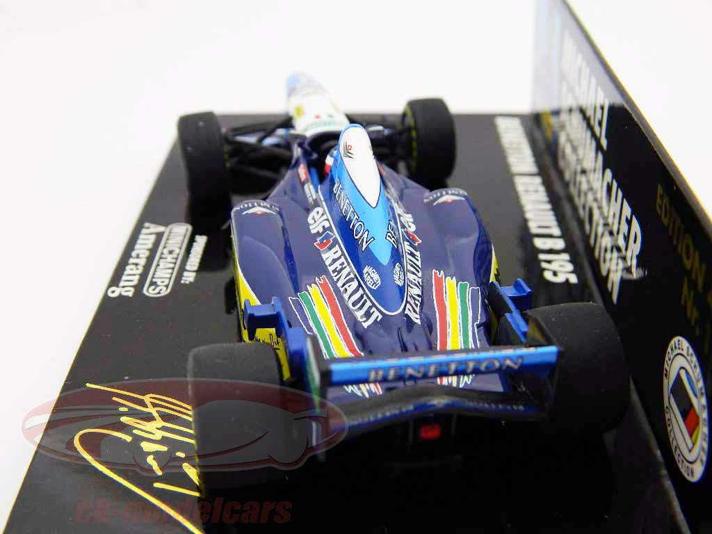 M. Schumacher Benetton B195 Renault GP Grande-Bretagne de Formule 1 1995 1:43 Minichamps