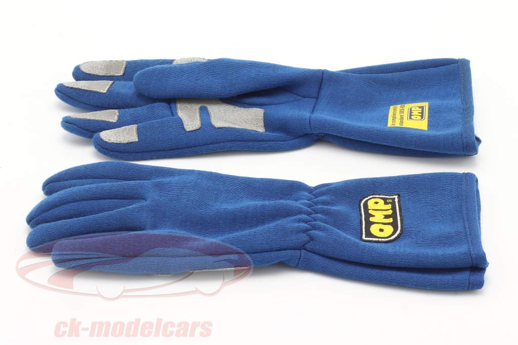 メンズ モーター スポーツ グローブ XL/12 青 OMP