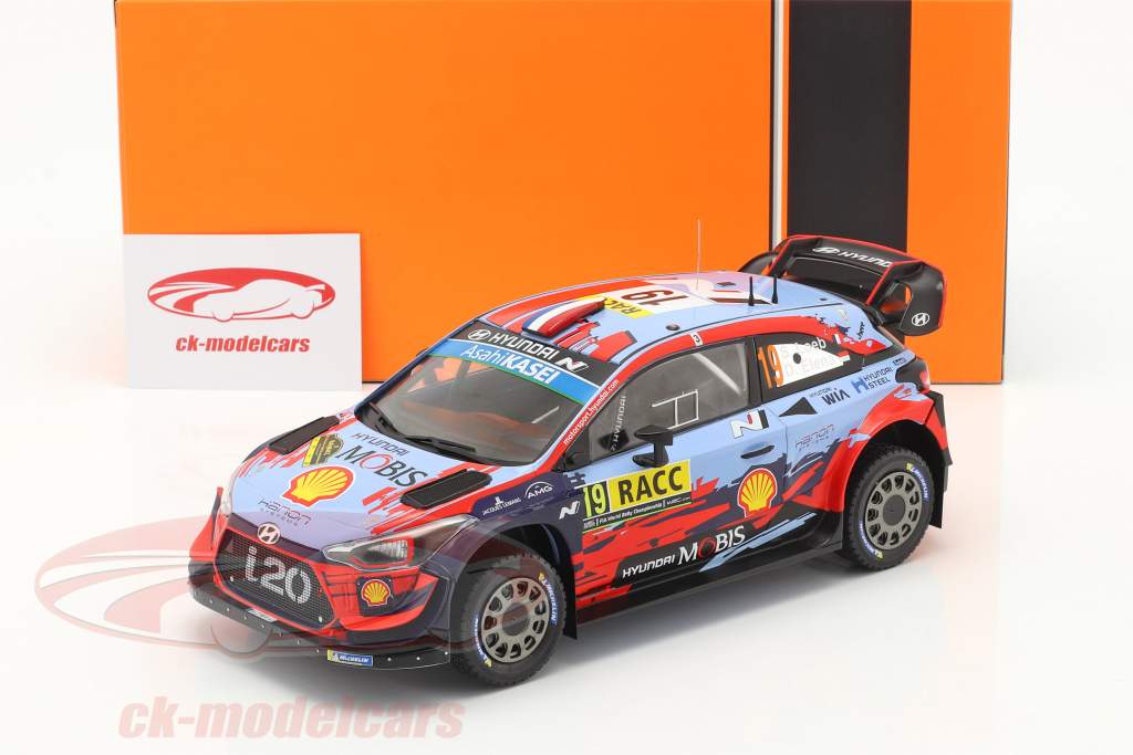 Hyundai i20 Coupe WRC #19 4e Rallye Catalonië 2019 Loeb, Elena 1:18 Ixo