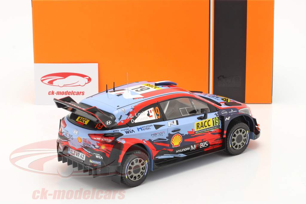 Hyundai i20 Coupe WRC #19 4e Rallye Catalonië 2019 Loeb, Elena 1:18 Ixo