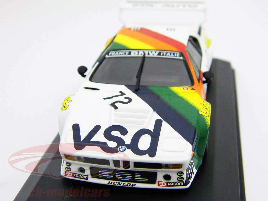 BMW M1 #72 24h LeMans 1981 Rousselot / Servanin / Ferrier 1:43 Minichamps