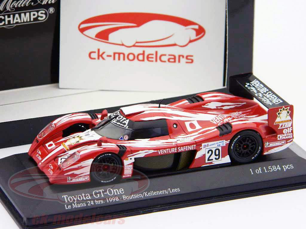 Toyota GT- One  #29 24h LeMans 1998 Boutsen / Kelleners / Lees 1:43 Minichamps