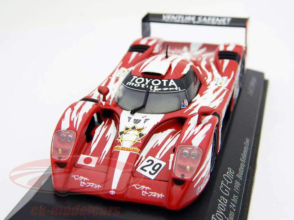 Toyota GT- One  #29 24h LeMans 1998 Boutsen / Kelleners / Lees 1:43 Minichamps