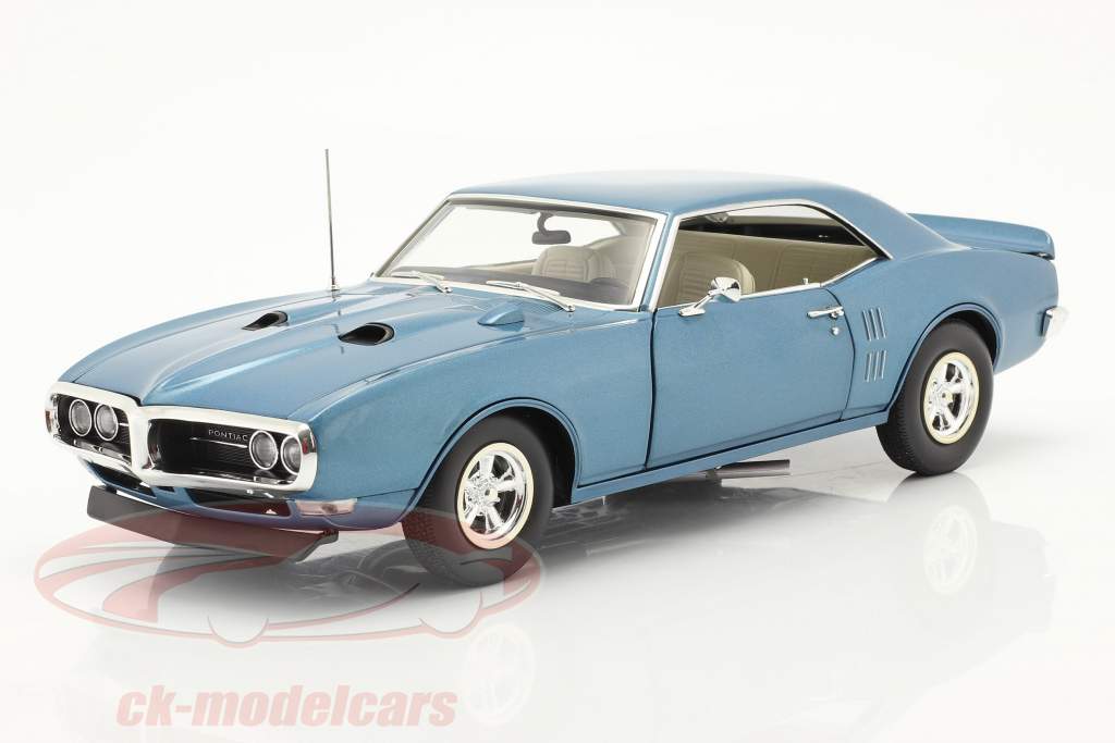 Pontiac Firebird Street Fighter Baujahr 1968 luzernblau 1:18 GMP