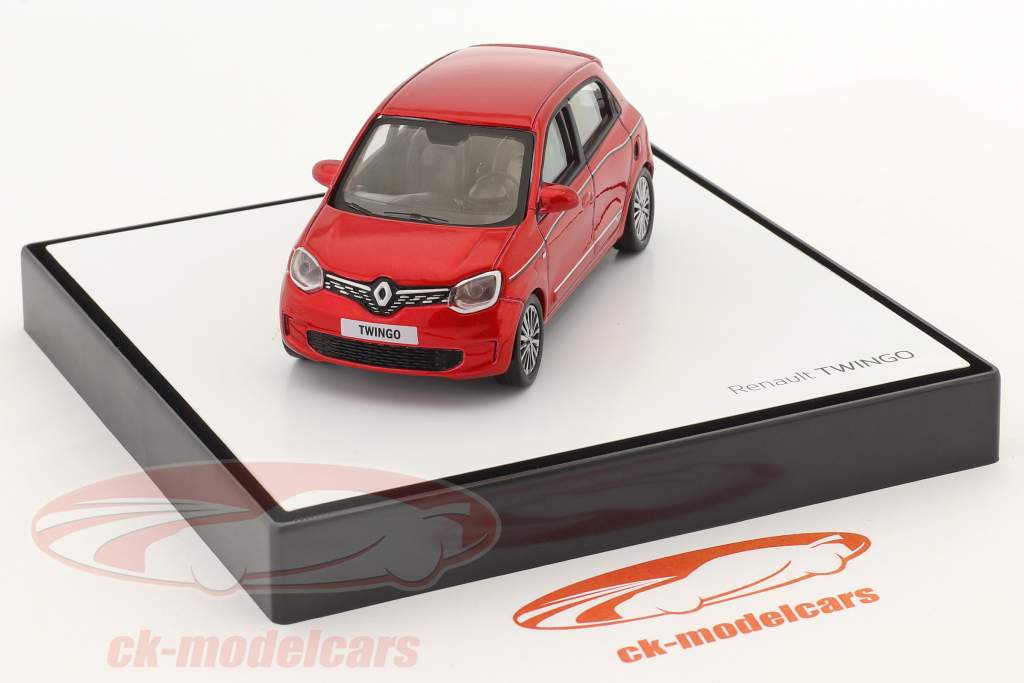 Renault Twingo Generation 3 Facelift 2019 flammenrot 1:43 Norev
