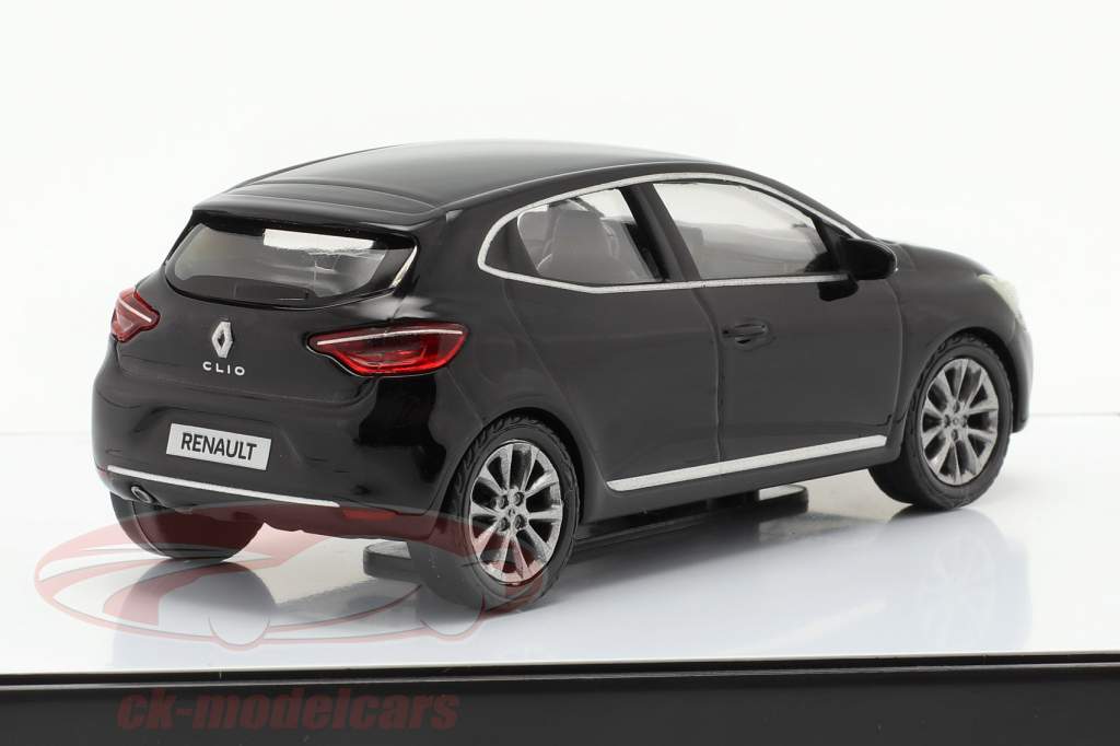 Renault Clio génération 5 Année de construction 2019 noir 1:43 Norev