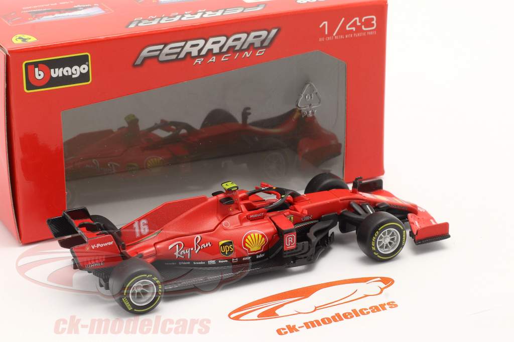 Charles Leclerc Ferrari SF1000 #16 2nd Österreich GP Formel 1 2020 1:43 Bburago