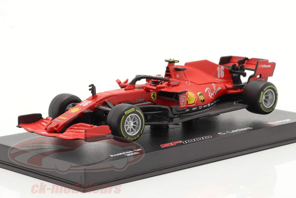 Charles Leclerc Ferrari SF1000 #16 2nd Österreich GP Formel 1 2020 1:43 Bburago
