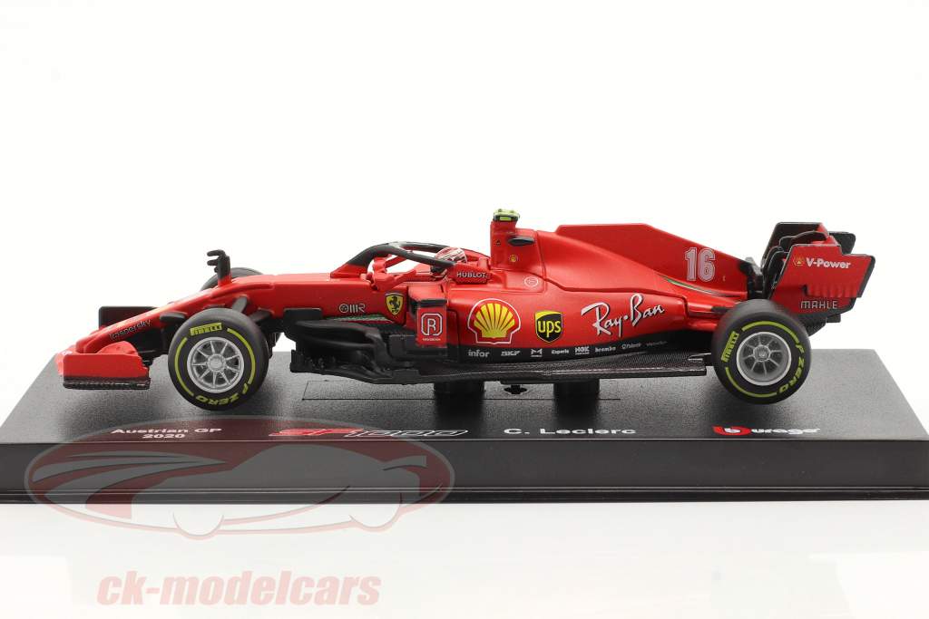 Charles Leclerc Ferrari SF1000 #16 2nd Österreich GP Formel 1 2020 1:43 Bburago