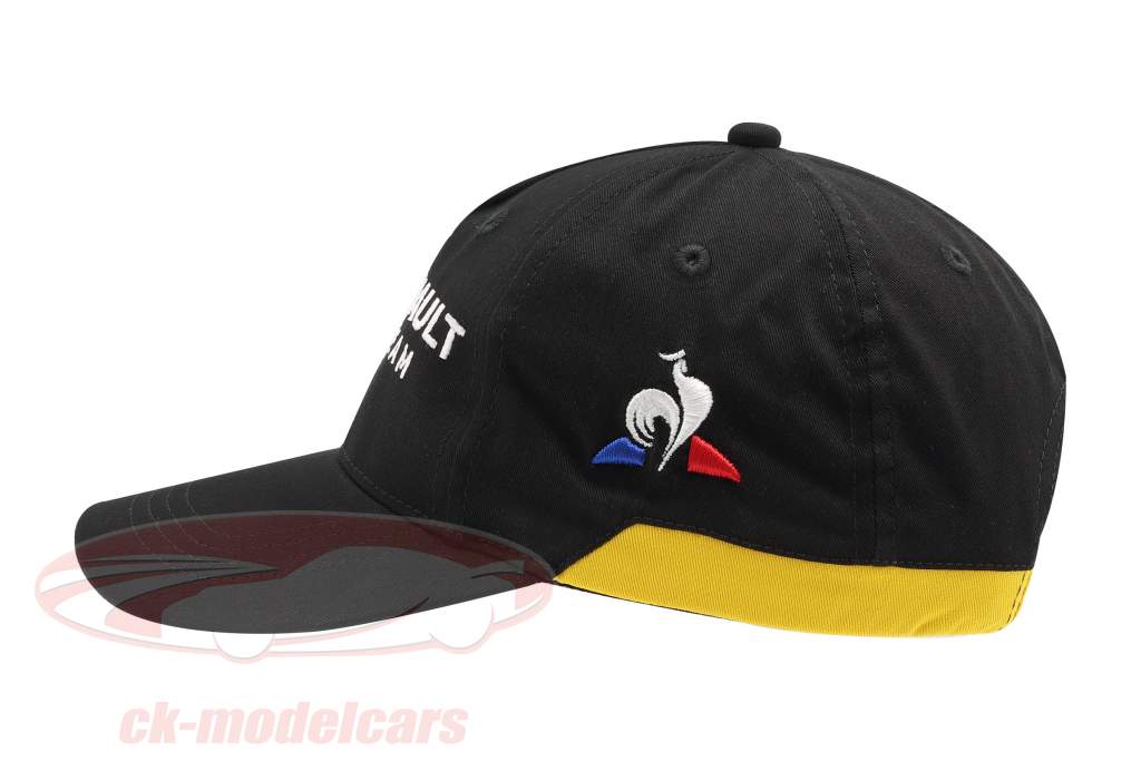 Cap Renault F1 Team sort / gul (Børn)