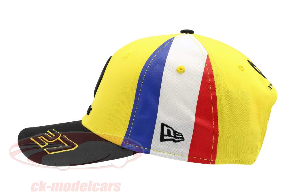 Kasket Renault F1 Team 2019 #27 Hülkenberg gul / sort / hvid størrelse M / L
