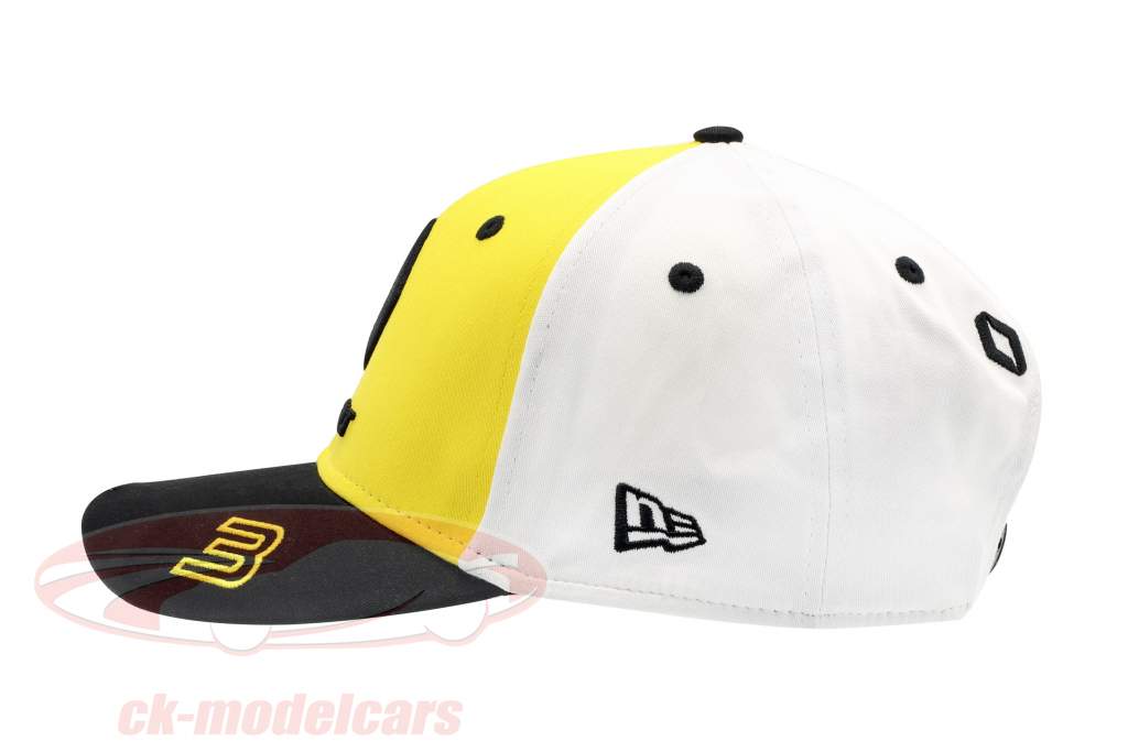 Cap Renault F1 Team 2019 #3 Ricciardo giallo / nero / bianca dimensione M / L