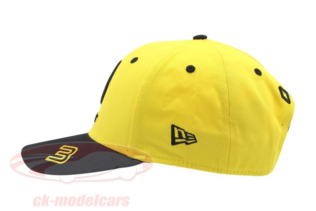 Cap Renault F1 Team 2019 #3 Ricciardo yellow / black size M / L