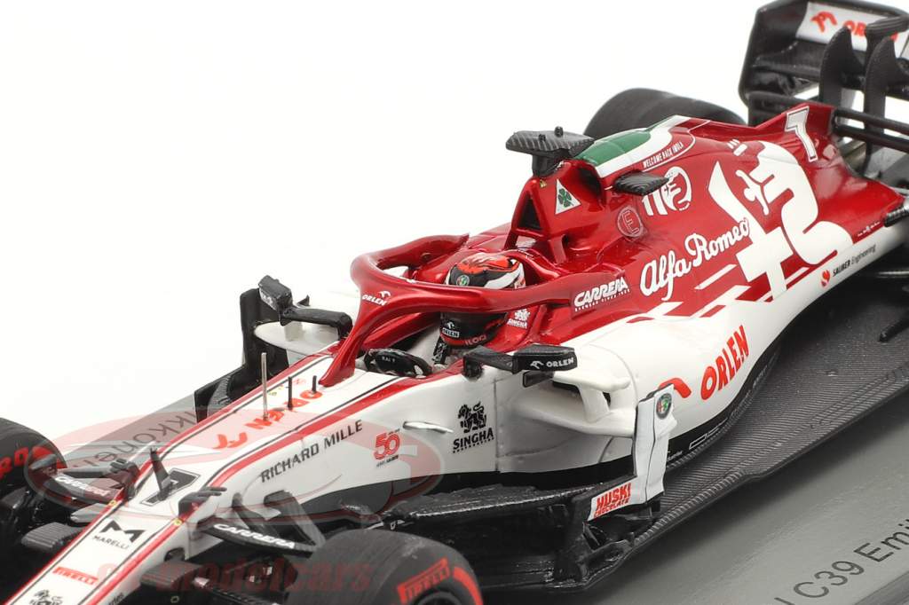 K. Räikkönen Alfa Romeo Racing C39 #7 Emilia-Romagna GP Formel 1 2020 1:43 Spark