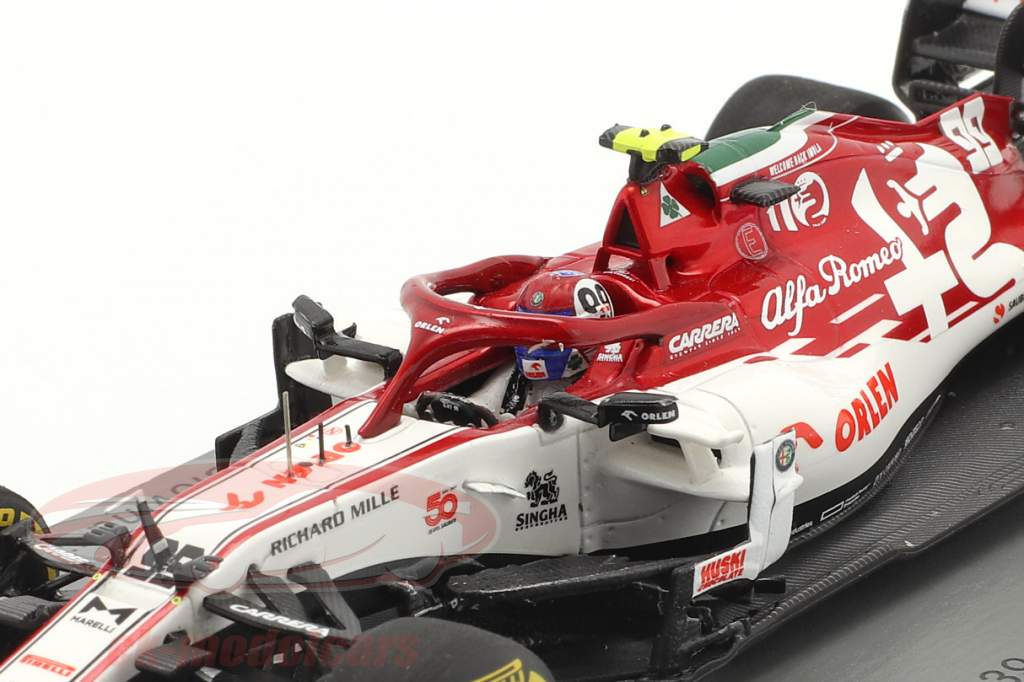 A. Giovinazzi Alfa Romeo Racing C39 #99 Emilia-Romagna GP Fórmula 1 2020 1:43 Spark