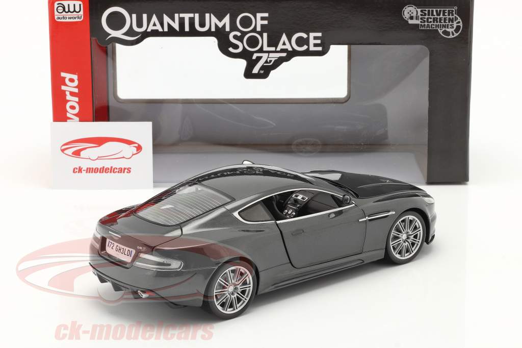 Aston Martin DBS Filme James Bond 007 UMA Quantum Consolação 2008 1:18 AutoWorld