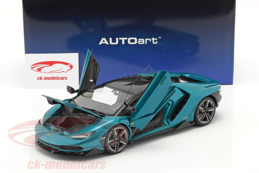 Lamborghini Centenario Année de construction 2016 artemis vert 1:18 AUTOart