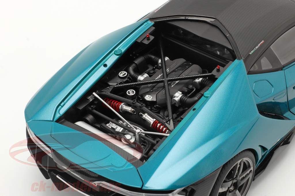 Lamborghini Centenario Année de construction 2016 artemis vert 1:18 AUTOart