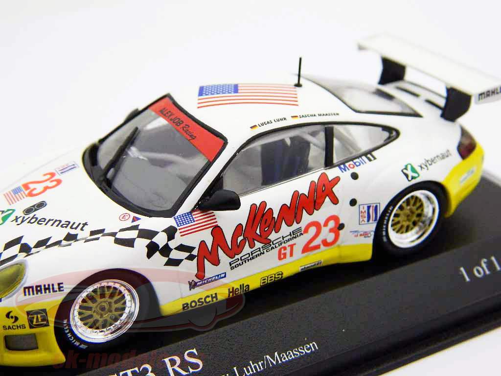 Porsche 911 GT3 RS #23 12h Sebring 2002 GT Class Winners Luhr / Maassen 1:43 Minichamps