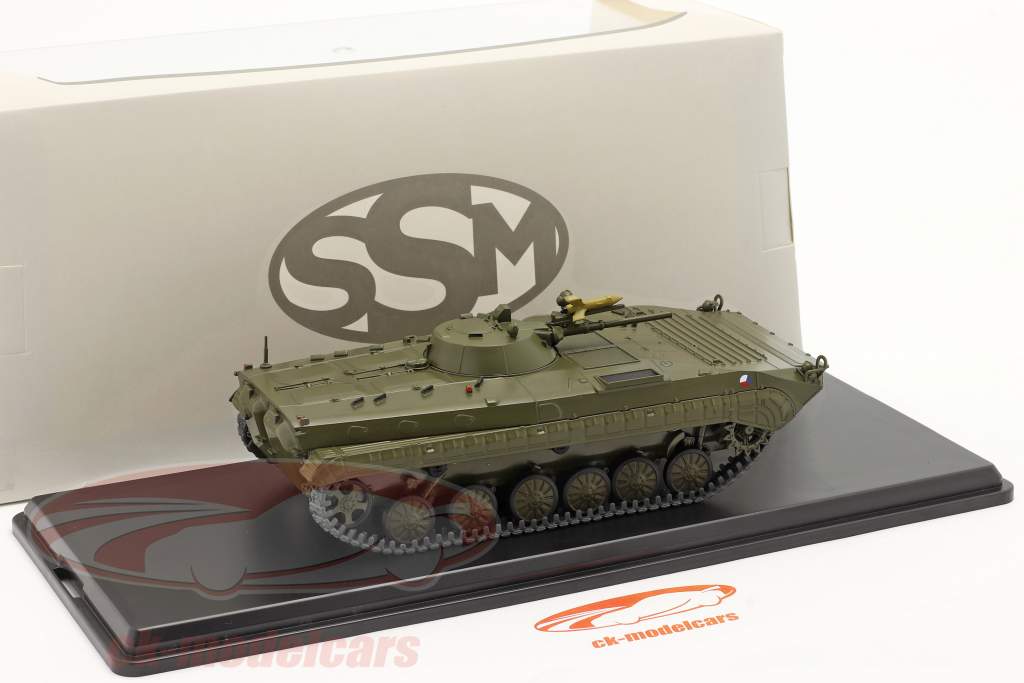 BMP-1 militær (CZ) Pansrede personelbærere mørk oliven 1:43 Start Scale Modeller