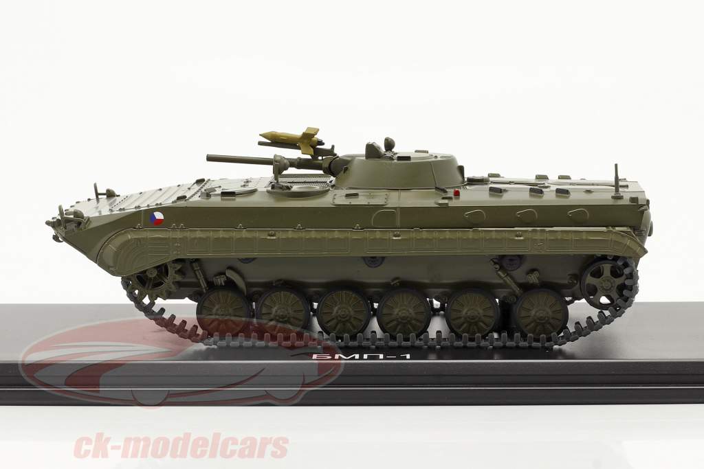BMP-1 militær (CZ) Pansrede personelbærere mørk oliven 1:43 Start Scale Modeller