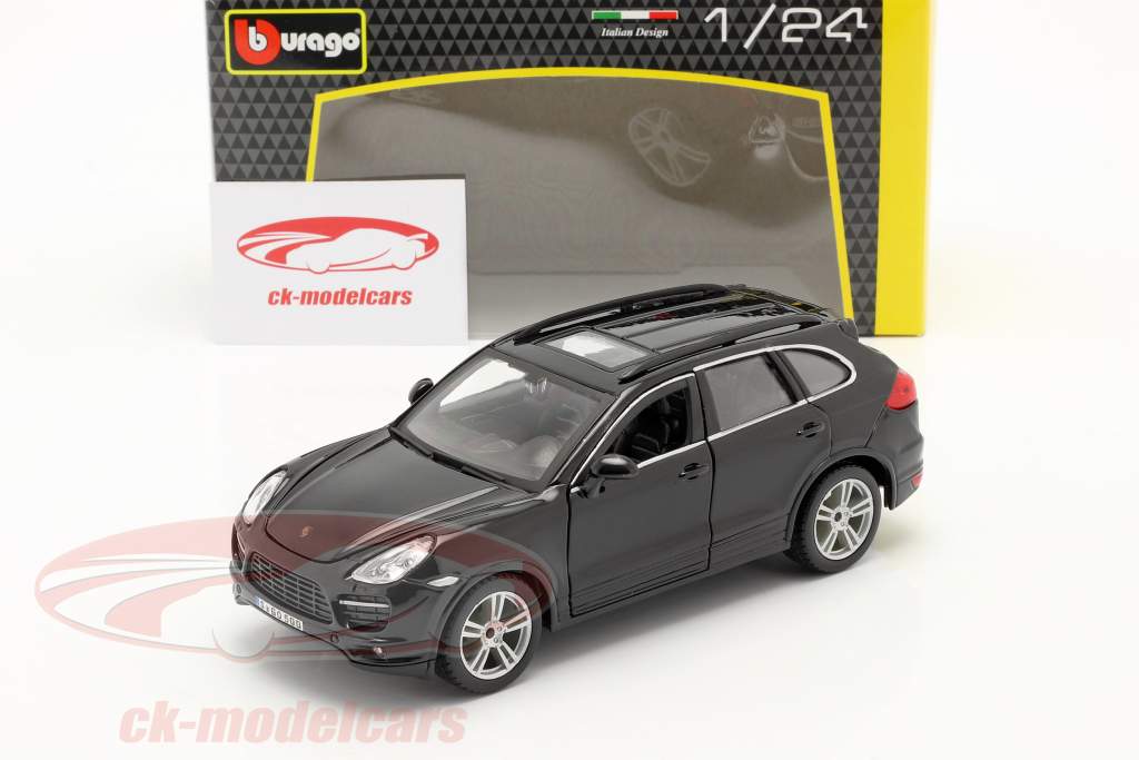 Porsche Cayenne Turbo black 1:24 Bburago