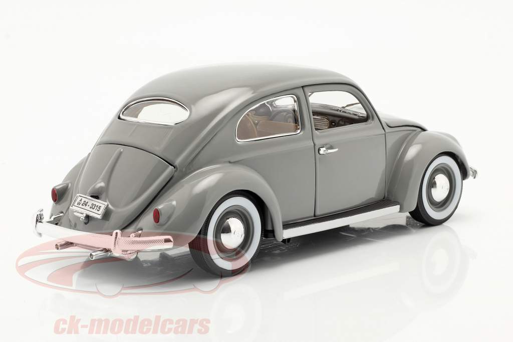 Volkswagen VW escarabajo Año de construcción 1955 gris 1:18 Bburago