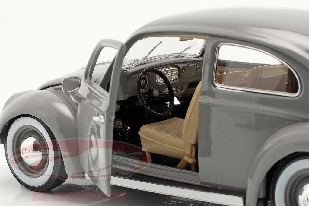 Volkswagen VW escarabajo Año de construcción 1955 gris 1:18 Bburago