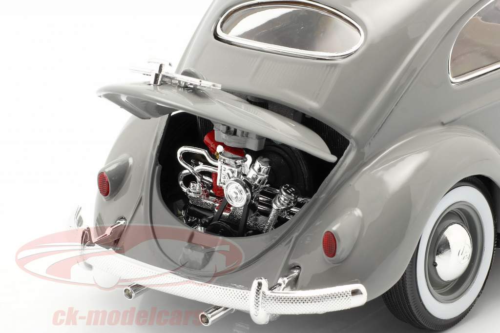 Volkswagen VW escarabajo Año de construcción 1955 gris 1:18 Bburago
