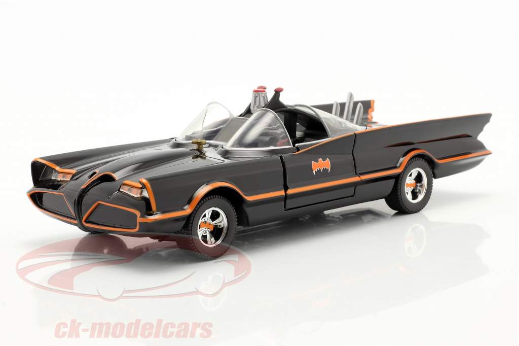 Batmóvel Clássico televisão Series Batman (1966) Preto 1:24 Jada Toys