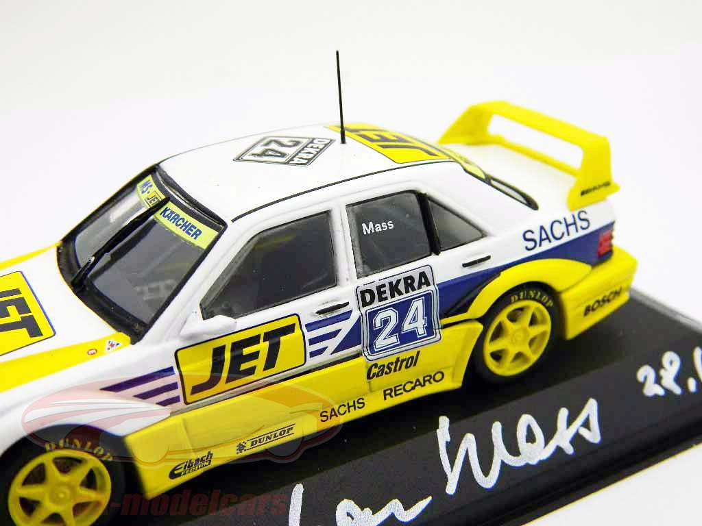 J. Mass Mercedes 190 E Evo 2 #24 Team MS-Jet 1:43 Minichamps