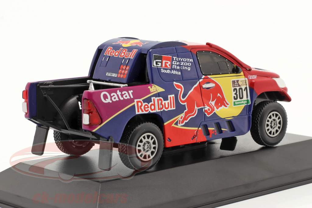 Toyota Hilux #301 Rallye Dakar 2017 Al-Attiyah, Baumel 1:43 Premium Collectibles