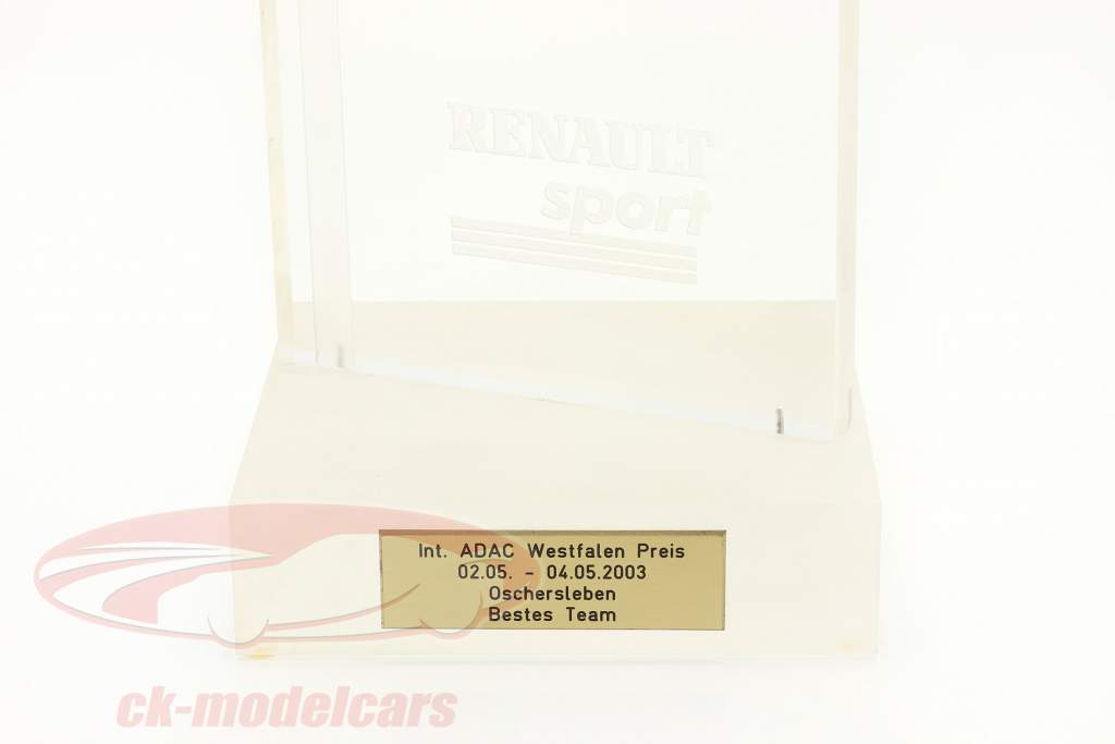 Trophy 勝者 チームランキング EuroSpeedway Lausitz 式 Renault 2.0 2003