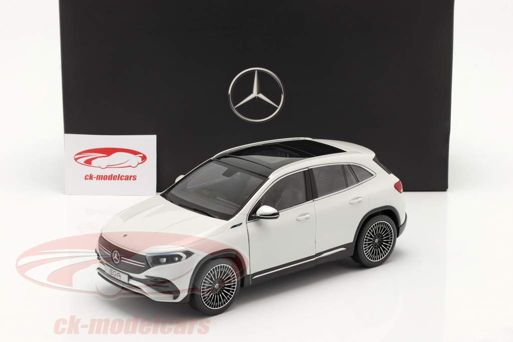 Mercedes-Benz EQA (H243) 建设年份 2021 digital 白色的 1:18 NZG