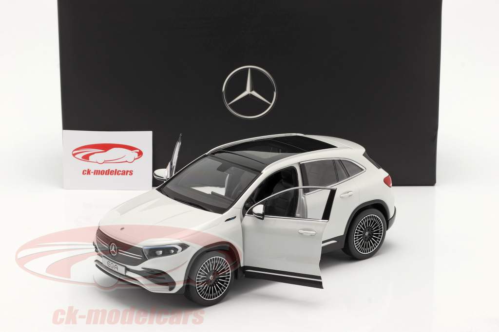 Mercedes-Benz EQA (H243) 建设年份 2021 digital 白色的 1:18 NZG