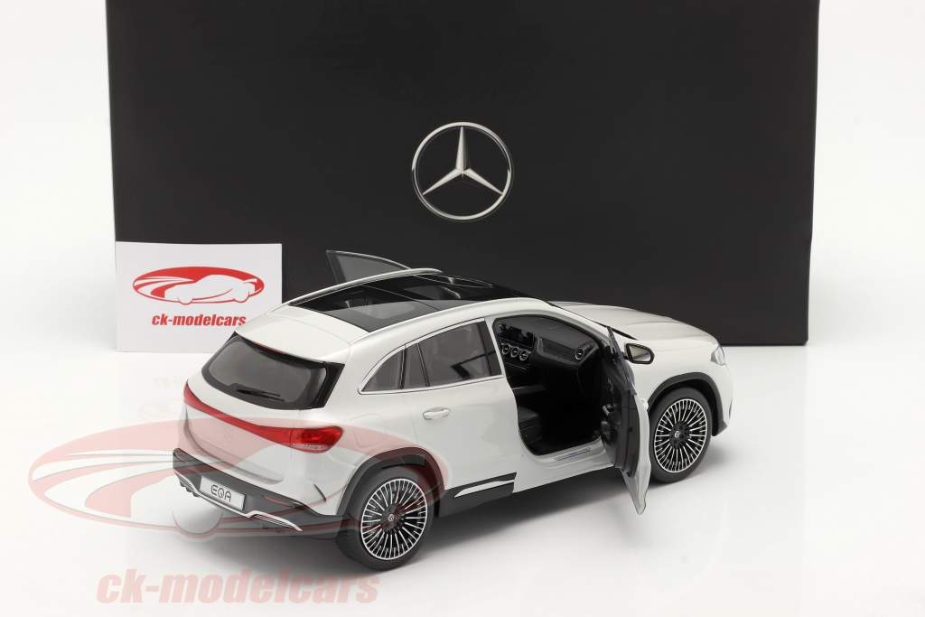 Mercedes-Benz EQA (H243) 建设年份 2021 digital 白色的 1:18 NZG
