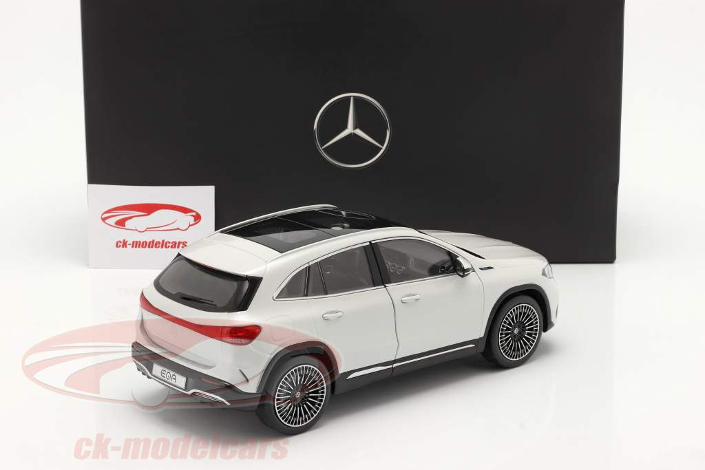 Mercedes-Benz EQA (H243) 建设年份 2021 digital 白色的 1:18 NZG