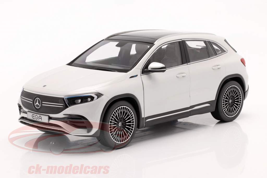 Mercedes-Benz EQA (H243) 建设年份 2021 digital 白色的 1:18 NZG