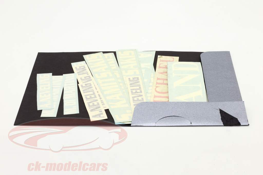 Sticker set formula Renault 2.0