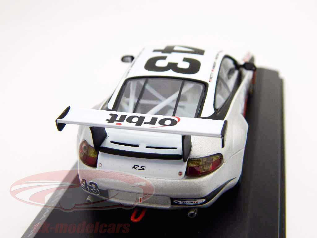 Porsche 911 GT3 RS N° 43 24h Daytona 2001 Baron / Hindery / Buitoni / maître Minichamps 1:43
