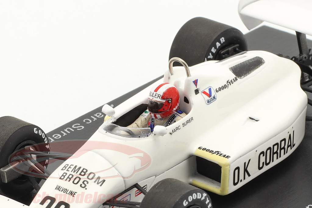 Marc Surer Arrows A6 #29 Frankreich GP Formel 1 1983 1:43 Spark