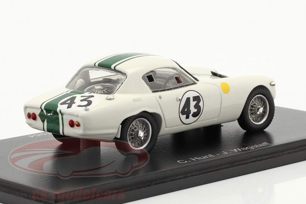 Lotus Elite #43 Winner GT1300 24h LeMans 1964 Hunt, Wagstaff 1:43 Spark