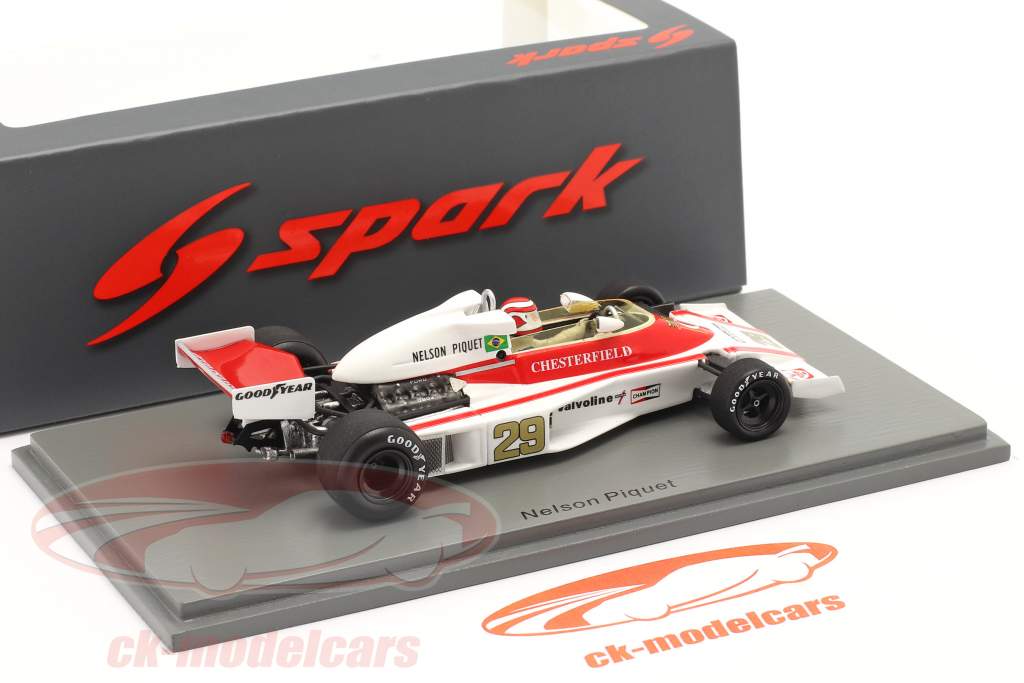Nelson Piquet McLaren M23 #29 Austria GP fórmula 1 1978 1:43 Spark
