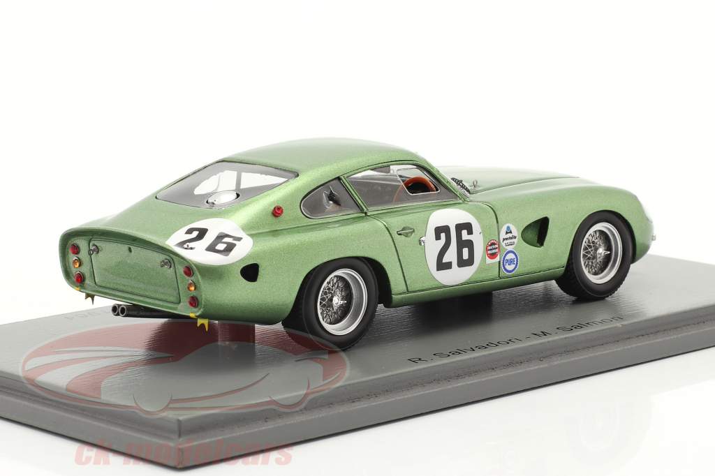Aston Martin DP214 #26 2000 km Daytona 1964 Salvadori, Salmon 1:43 Spark