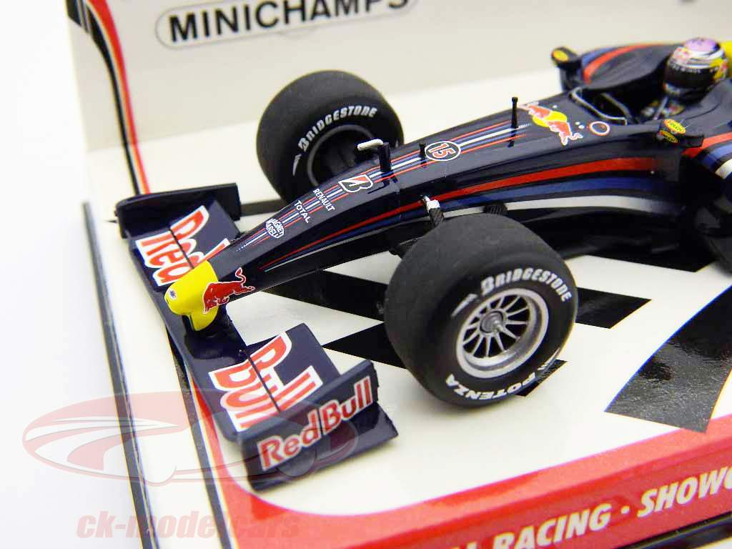 S. Vettel show car in 2009 Nurburgring Red Bull Racing 1:43 Minichamps