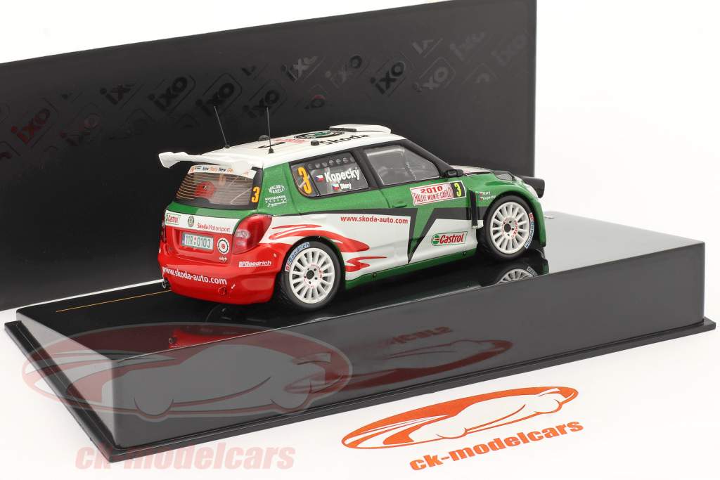 Skoda Fabia S2000 Kopecky #3, Stray Rally di Monte Carlo 2010 1:43 Ixo